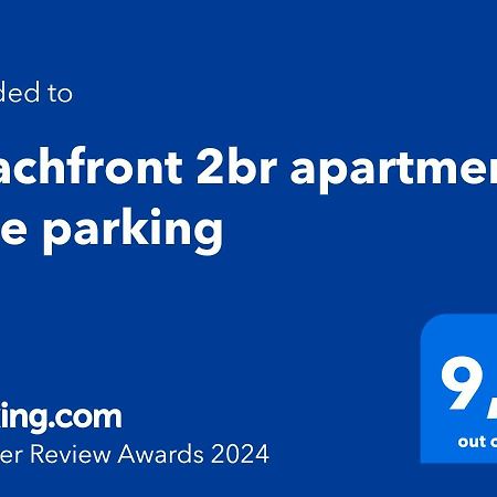 Beachfront 2Br Apartment - Free Parking Livadi  Dış mekan fotoğraf